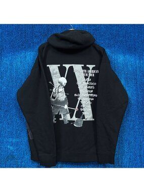 My Chemical Romance Graphic Zip Up Tour Hoodie Size XL